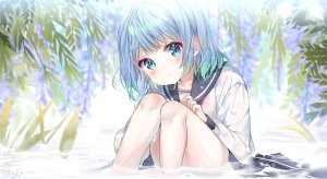 ゆーりん,原创,脸红,学校制服,短裙,signed