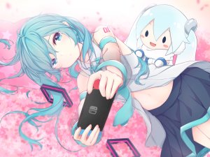 follow_dreams,初音ミク,VOCALOID,チビ,掀裙,tattoo