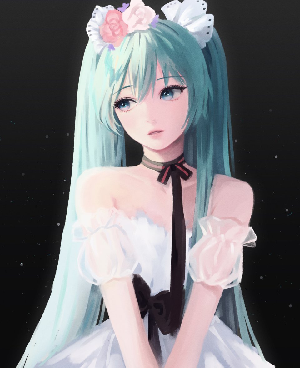 VOCALOID Miku_With_You 初音ミク Take_Heart7 长发 Single 長身像 前发
