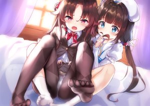 tagme,雏鹤爱,夜叉神天衣,龙王的工作!,萝莉,胖次,黑丝,下着,百合