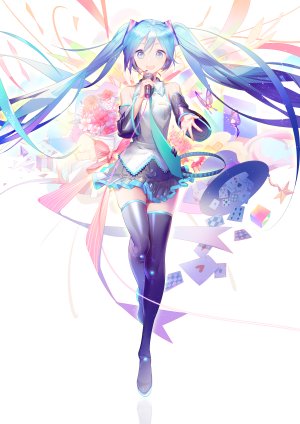 yyb,初音ミク,VOCALOID,黑丝