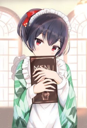 so_korokoro,杜野凛世,偶像大师,偶像大师:闪耀色彩,女仆,和服女仆