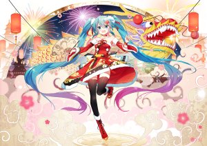 千夜QYS3,初音ミク,VOCALOID,signed