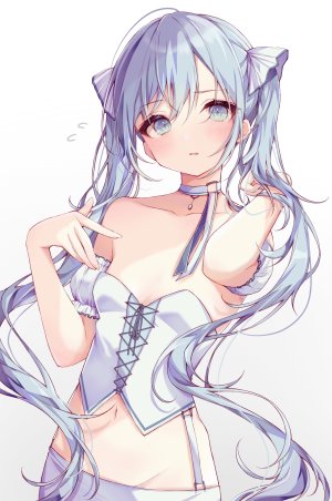 ramunezake,初音ミク,VOCALOID,No-Bra