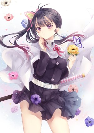 織衣,栗花落カナヲ,鬼灭之刃,剑,制服