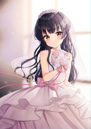 はみころん,黛冬優子,偶像大师,偶像大师:闪耀色彩,连衣裙,婚纱