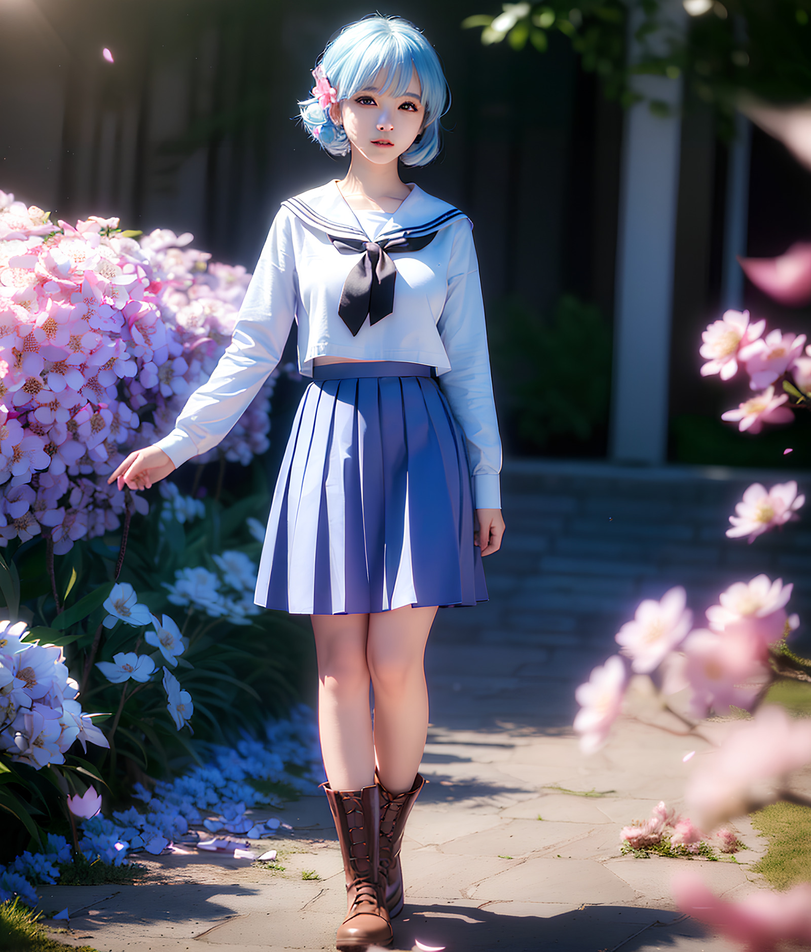 [AInewbie] Ayaka realistic, 3D AI art [P22]