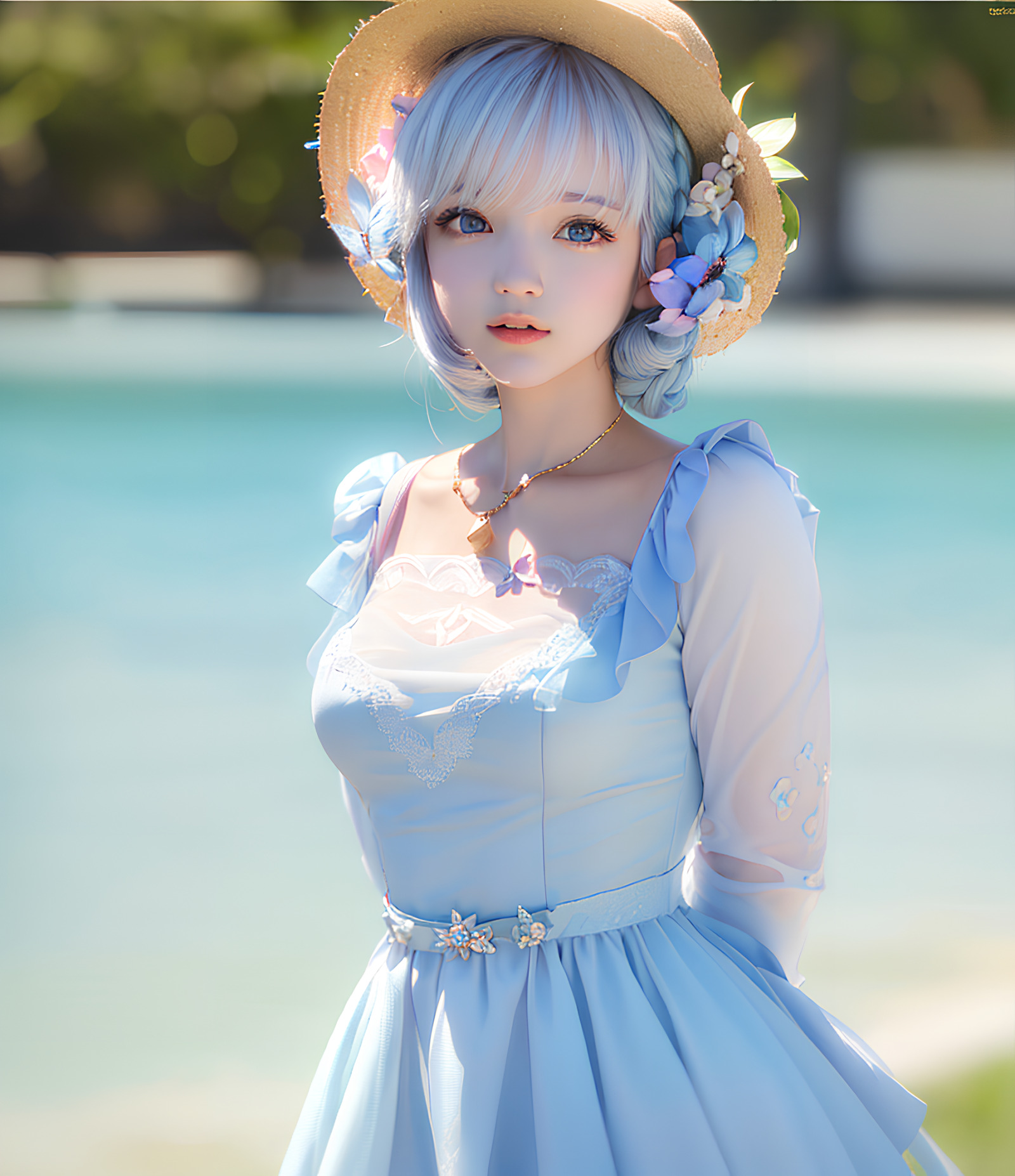 [AInewbie] Ayaka realistic, 3D AI art [P16]