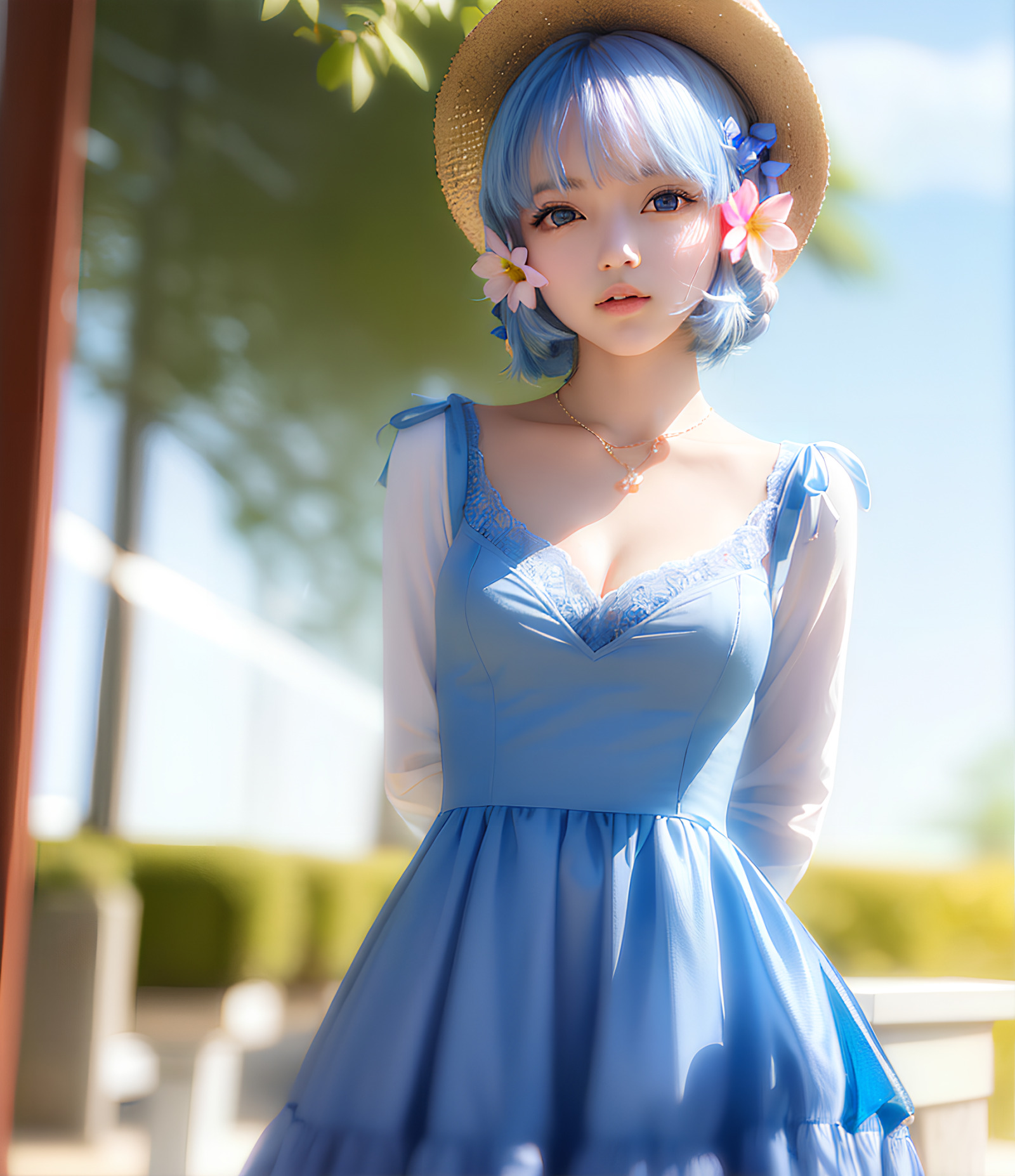 [AInewbie] Ayaka realistic, 3D AI art [P18]
