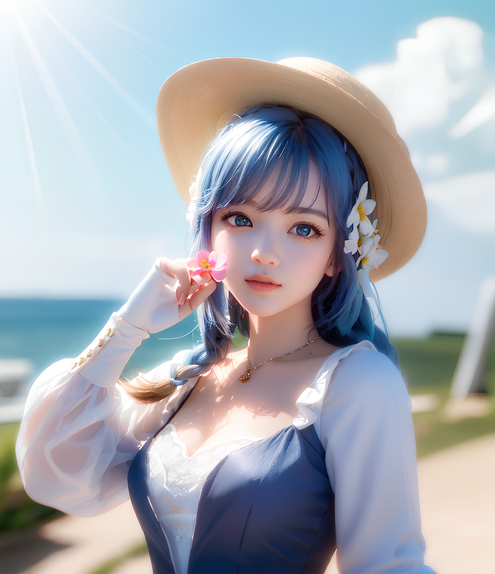 [AInewbie] Ayaka realistic, 3D AI art [P19]
