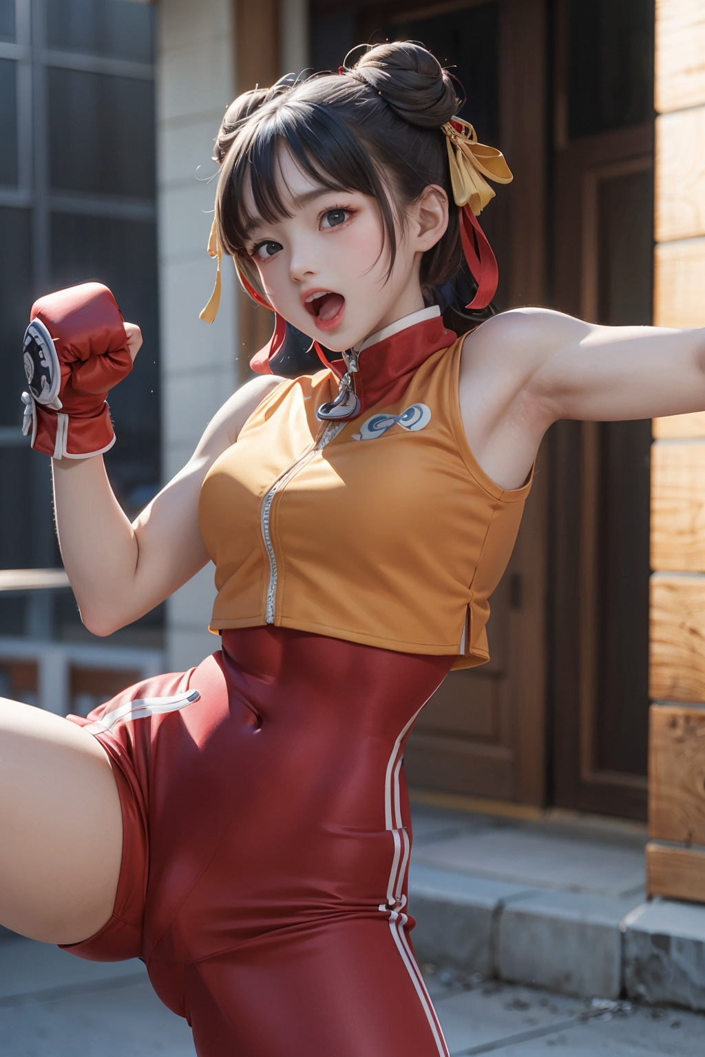 [elfttn] 女拳之歹徒興奮拳 [P3]