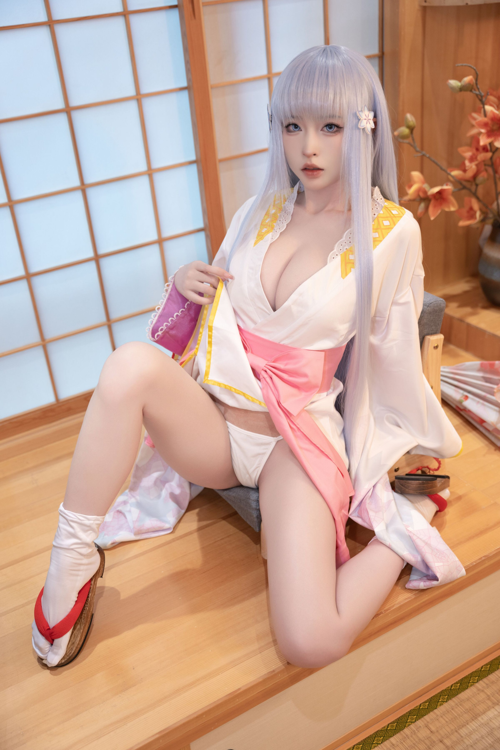 清水由乃 - 美少女万华镜 雪女原服 [P15]
