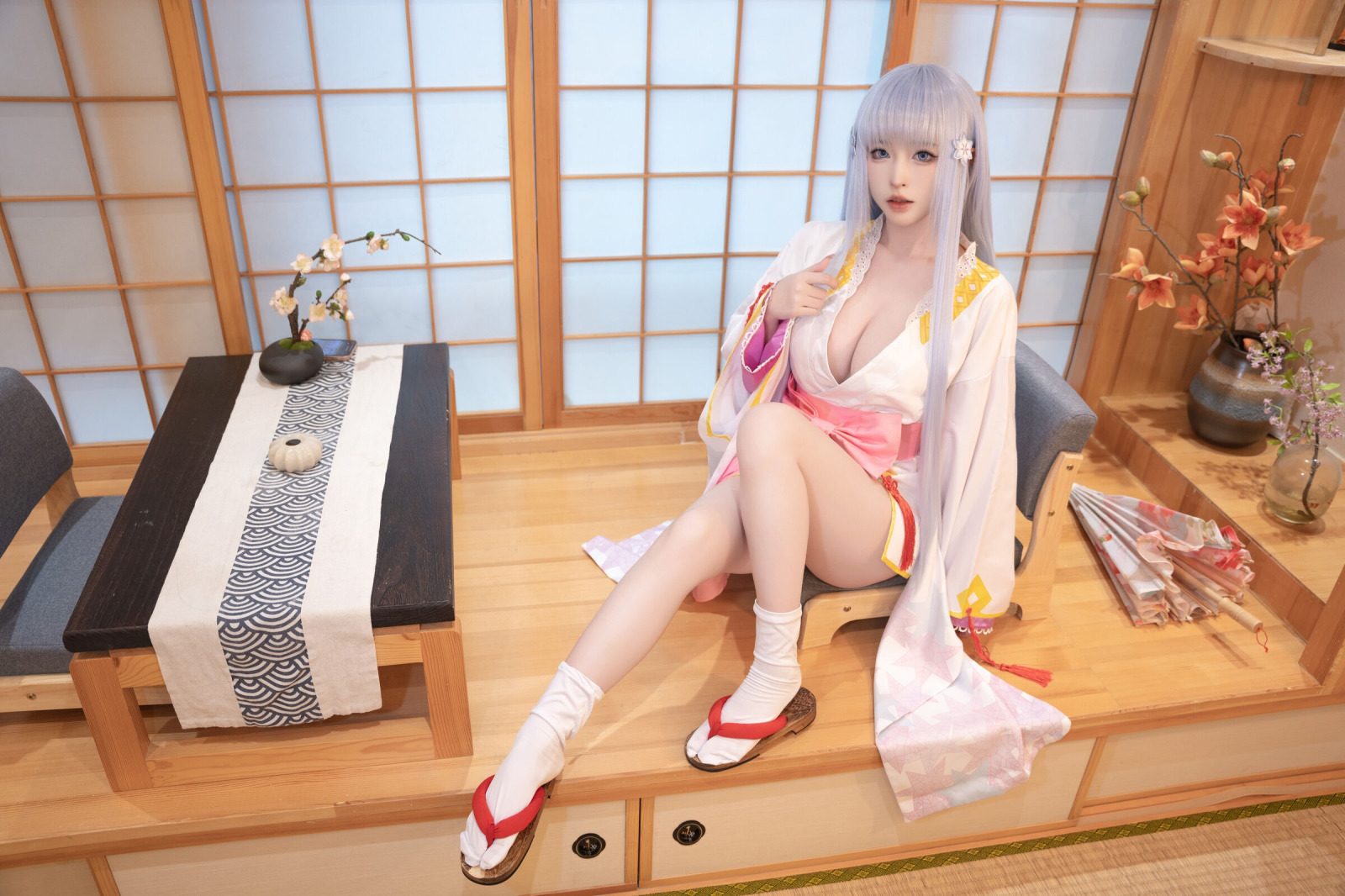 清水由乃 - 美少女万华镜 雪女原服 [P17]