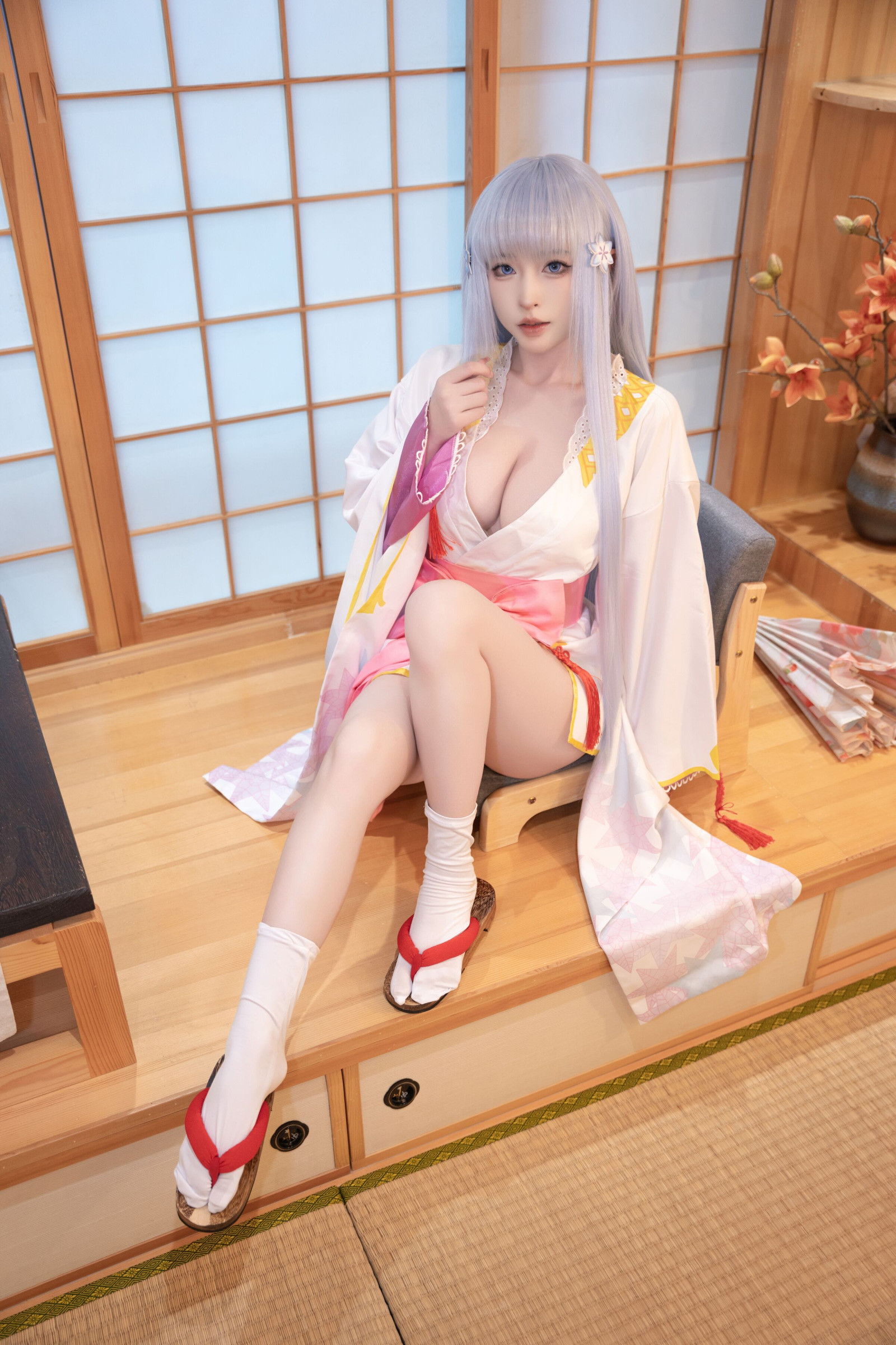 清水由乃 - 美少女万华镜 雪女原服 [P16]