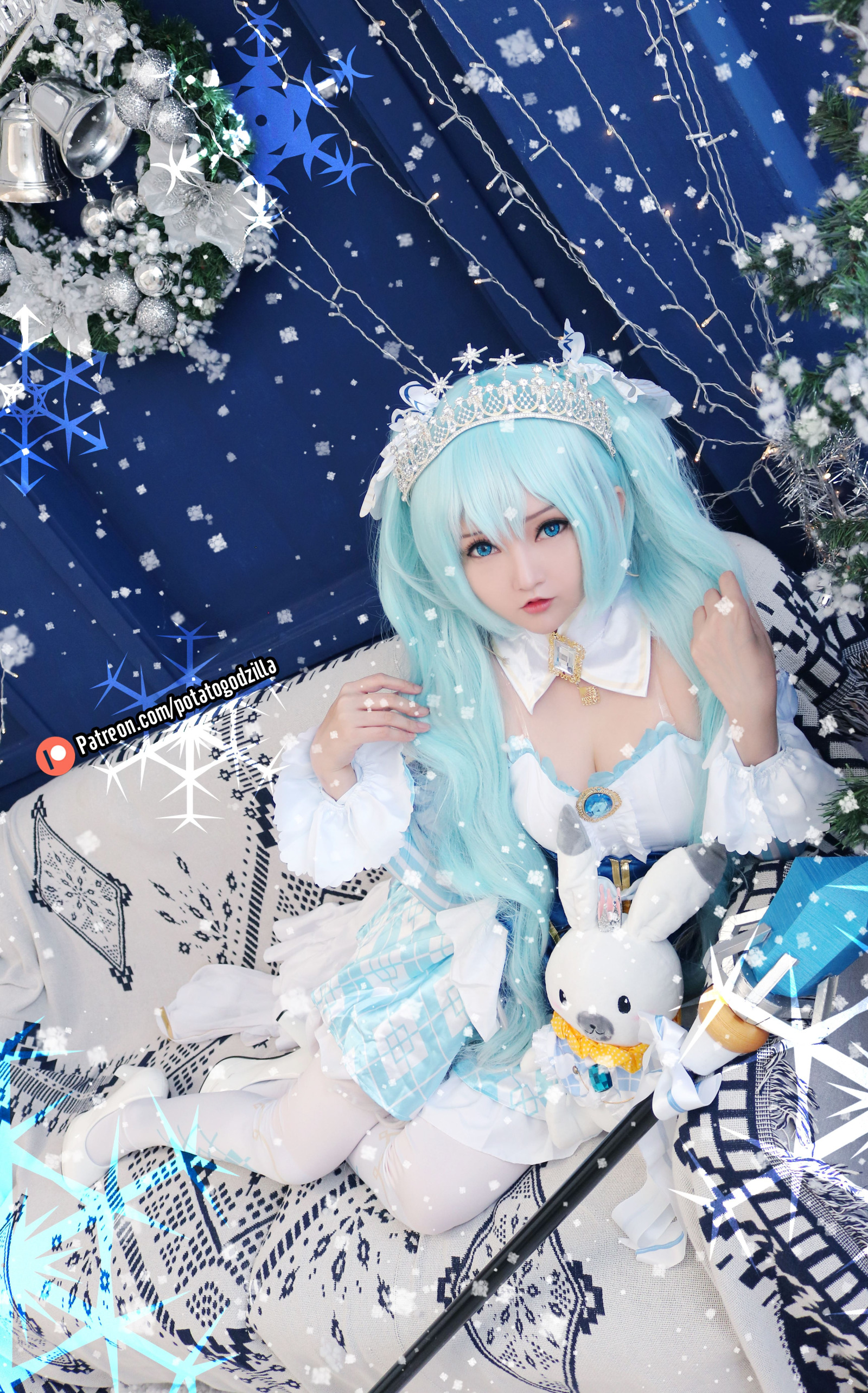 Potato Godzilla - Snow Miku [P9]