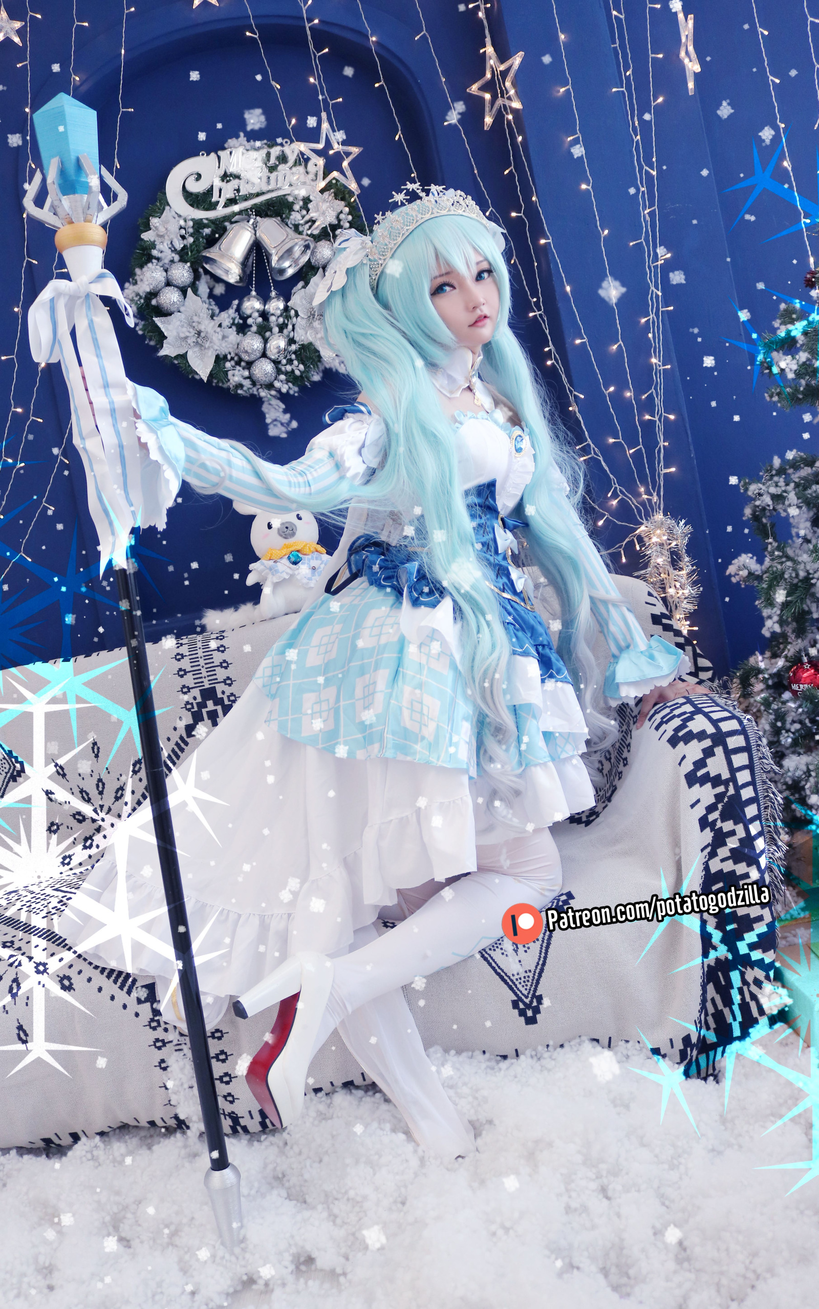 Potato Godzilla - Snow Miku [P4]