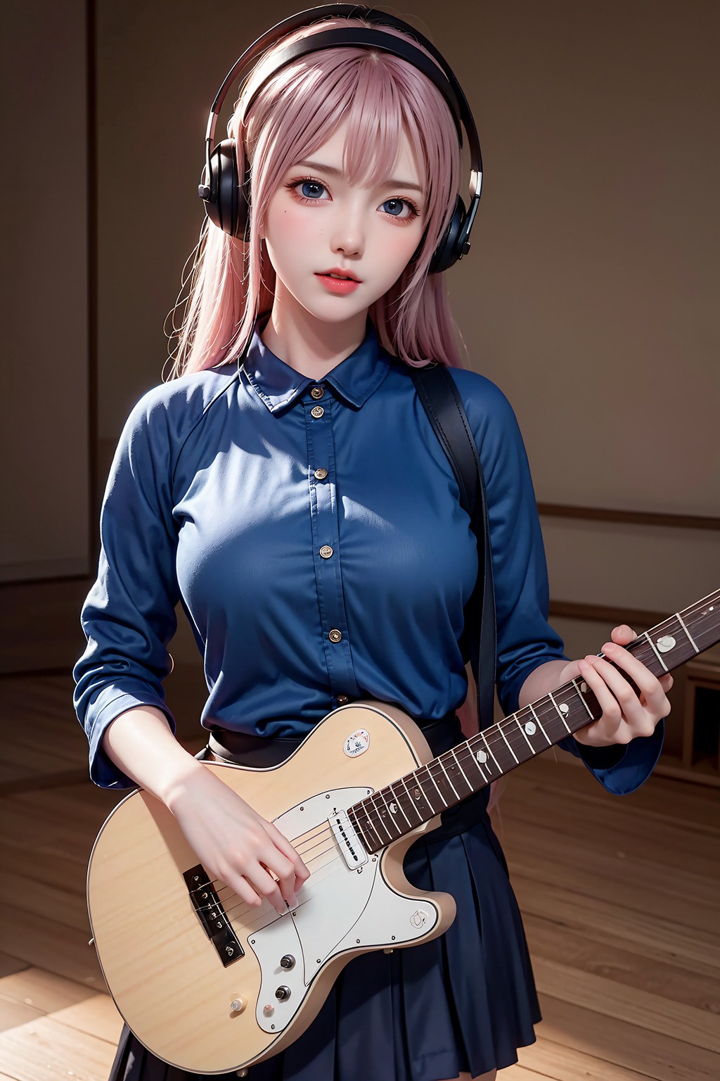 [AI Painting] Vol.56 吉他少女 [P2]