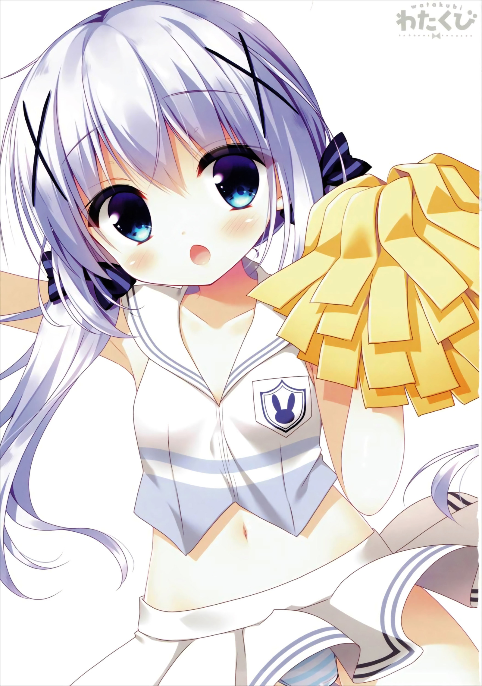 [同人] [Sasai Saji] Chino-chan no Ouen (Gochuumon Wa Usagi Desu Ka) [中文] [P2]